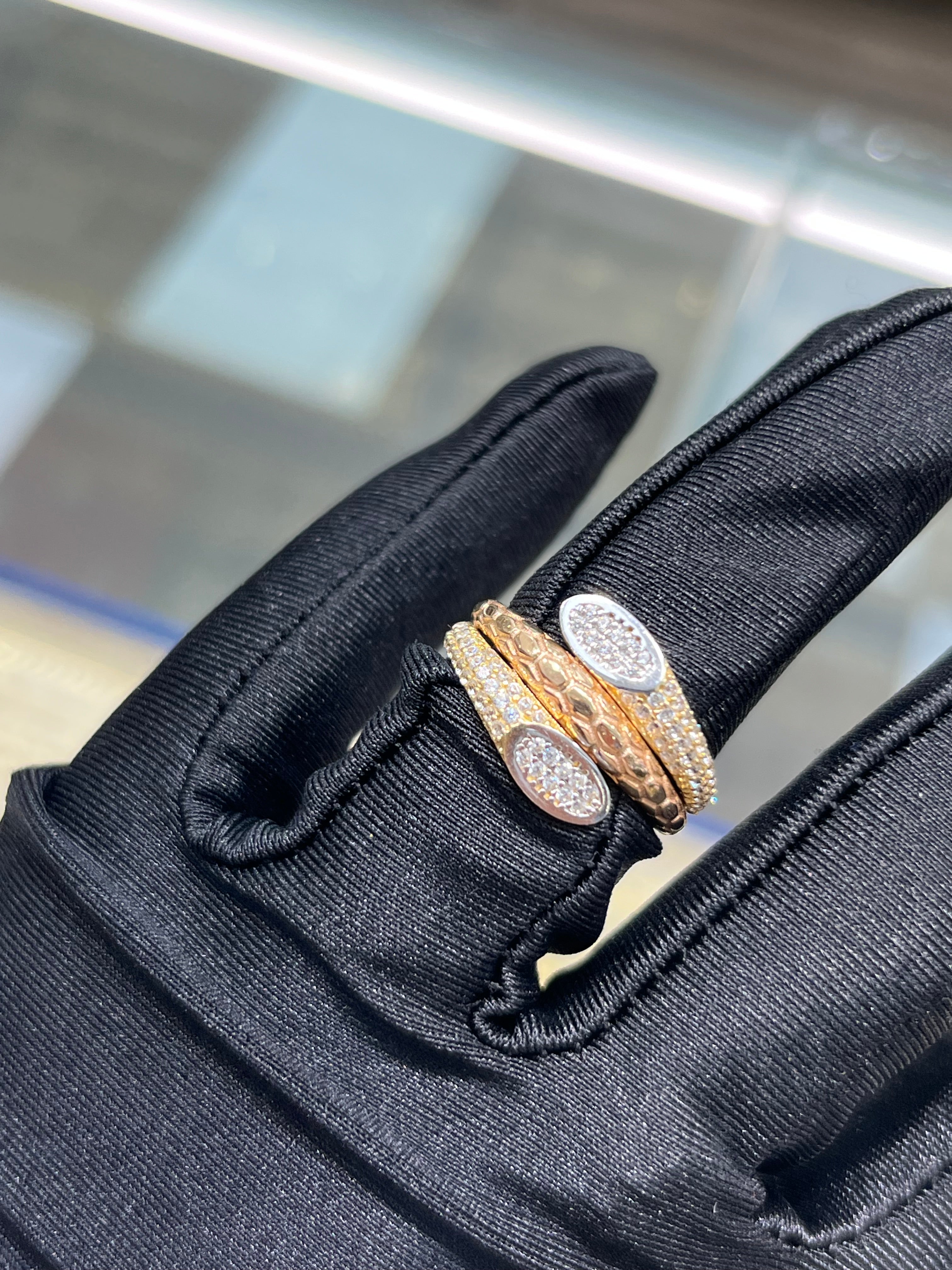 14k Gold 2-Tone Ring