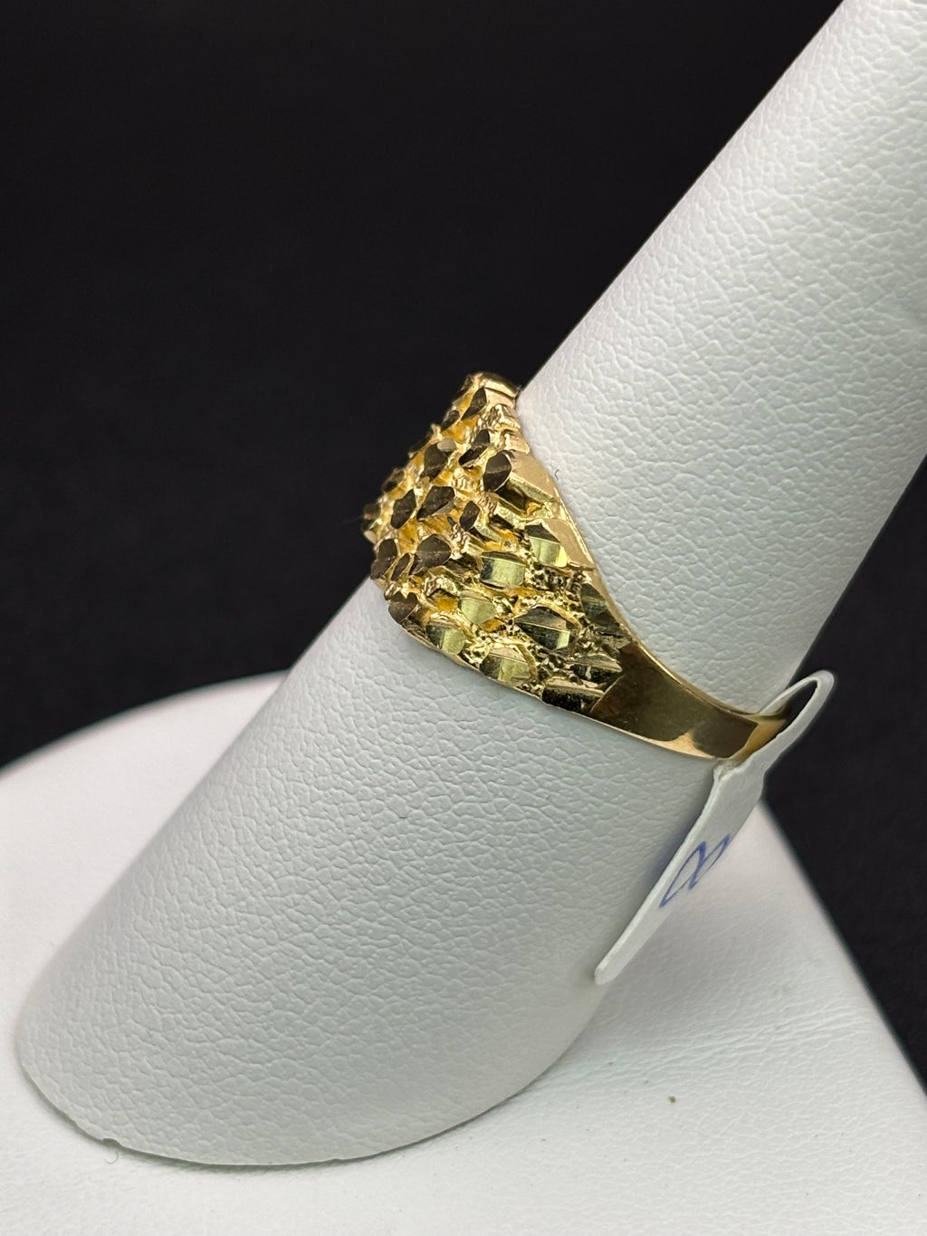 10k Solid Gold Nugget Ring