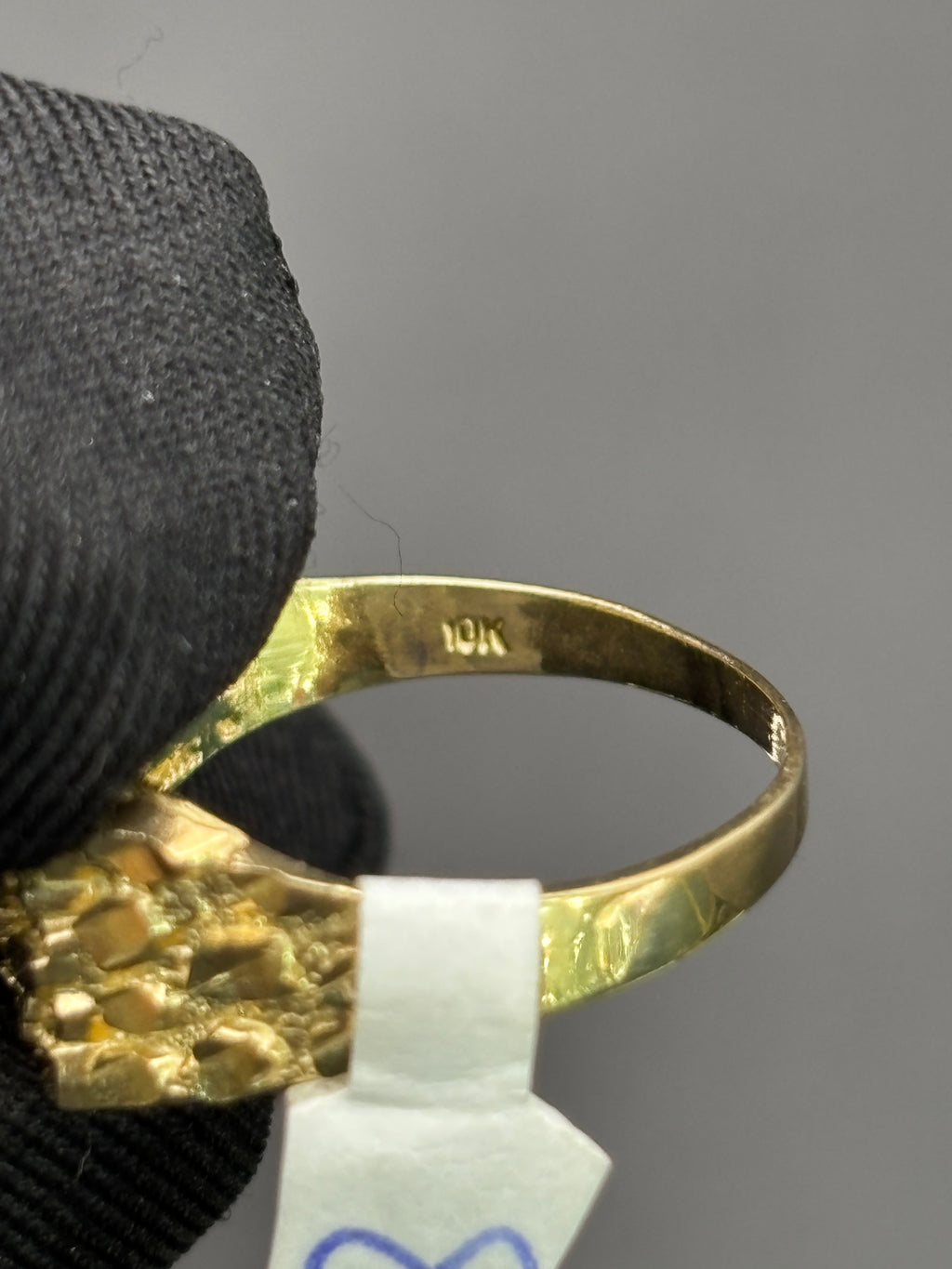 10k Solid Gold Nugget Ring