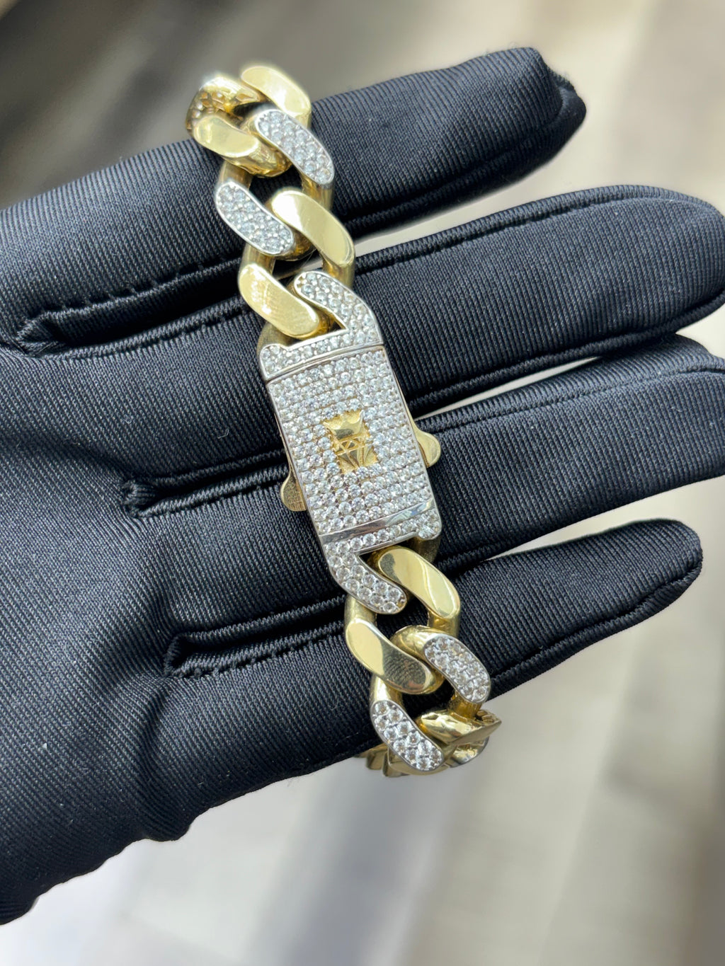14K Gold Cuban Link Bracelet