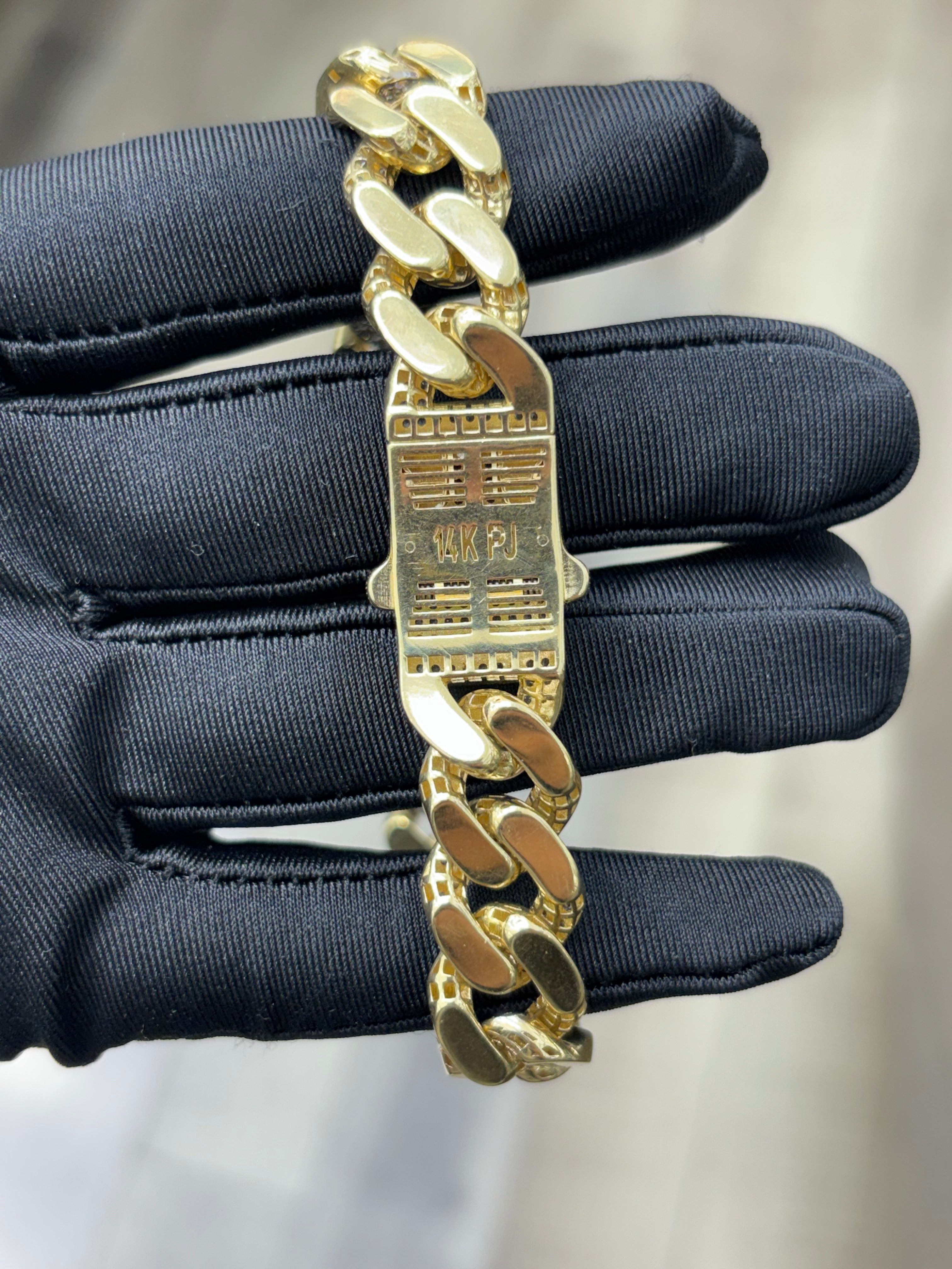 14K Gold Cuban Link Bracelet