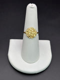 10k Solid Gold Nugget Ring