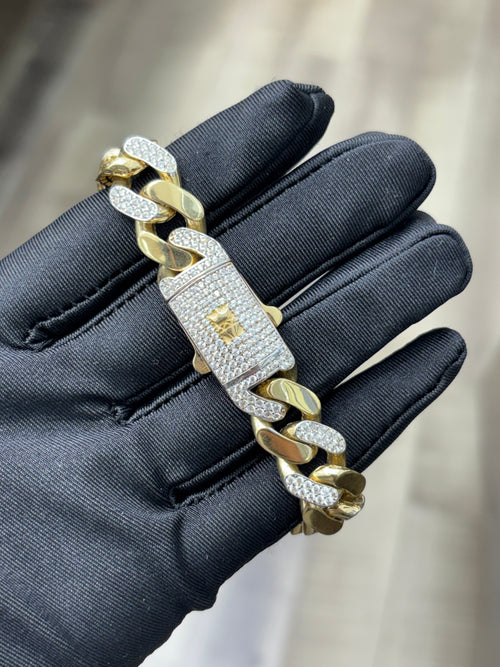 14K Gold Cuban Link Bracelet