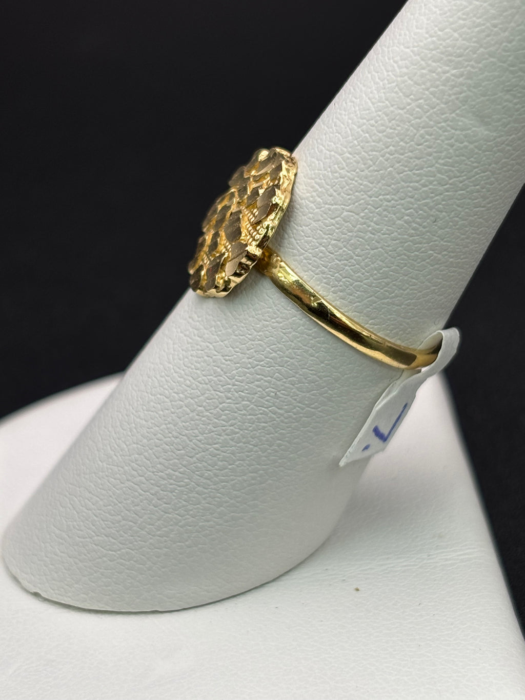 10k Solid Gold Nugget Ring
