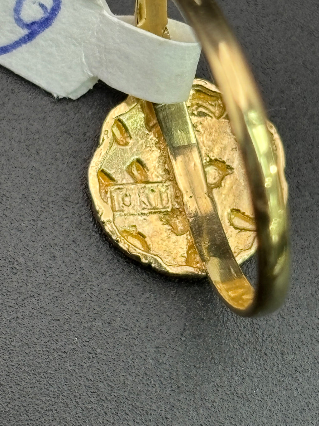 10k Solid Gold Nugget Ring