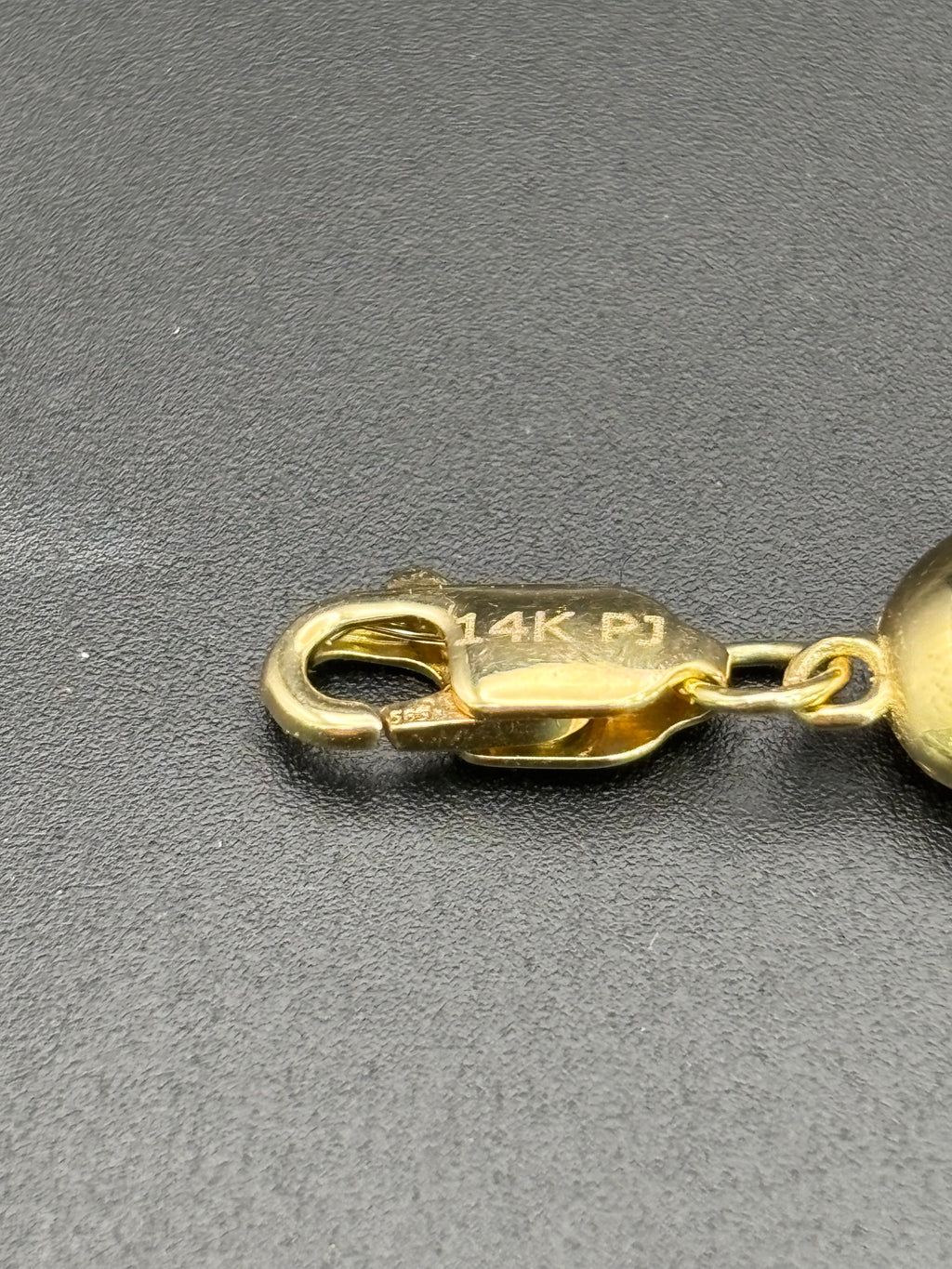 14k Solid Gold Fancy Bracelet Link Three Tones
