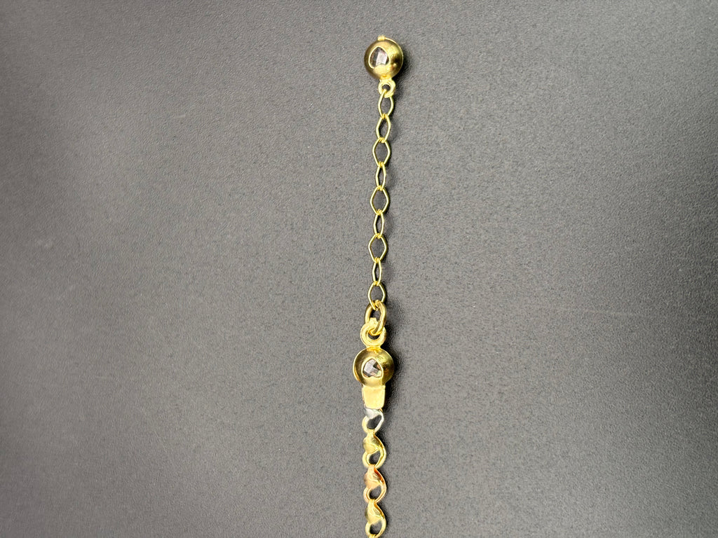 14k Solid Gold Fancy Bracelet Link Heats