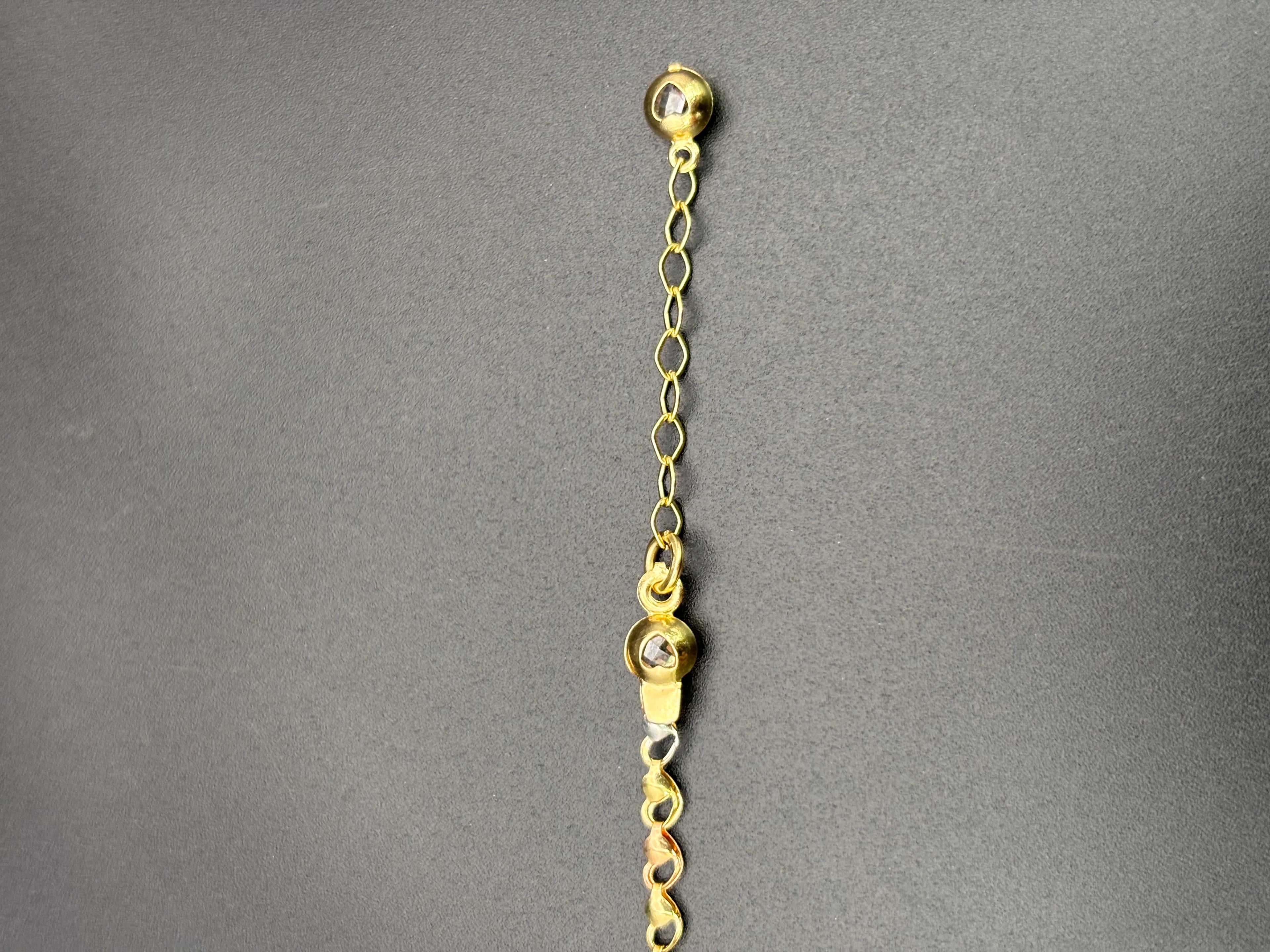 14k Solid Gold Fancy Bracelet Link Heats