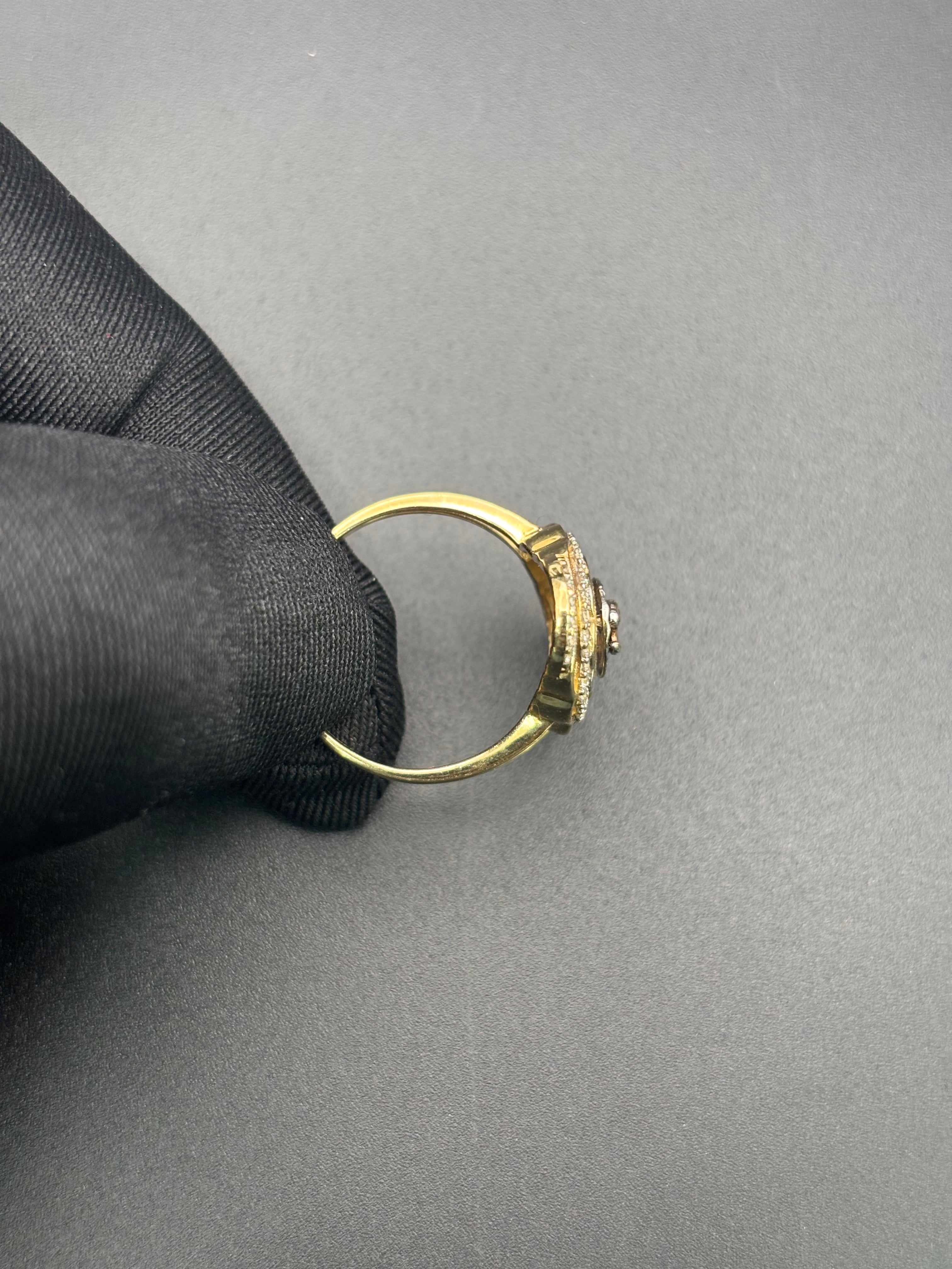 14k Solid Fine Italian Gold Ring San Judas