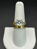 14k Solid Gold Ring Heart