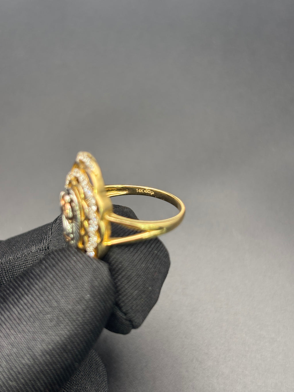 14k Solid Fine Italian Gold Ring San Judas