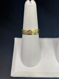 14k Solid Fine Italian Gold Wedding Ring