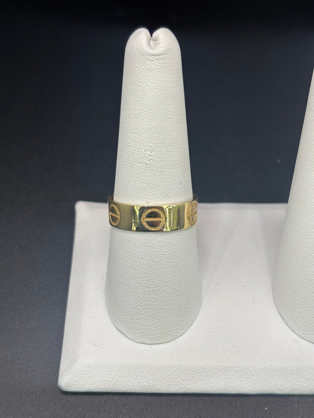 14k Solid Fine Italian Gold Wedding Ring