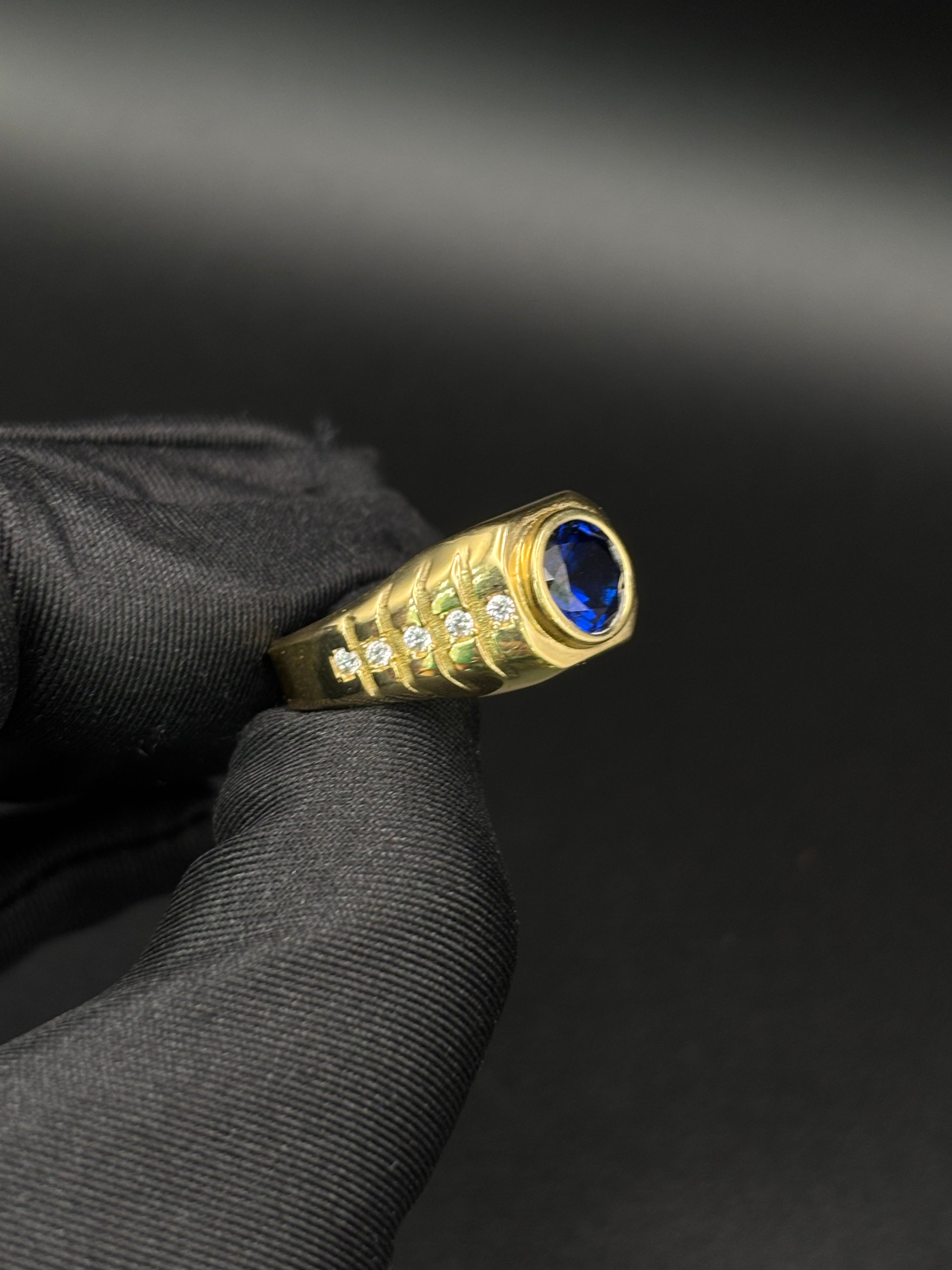 14k Solid Fine Italian Gold Ring