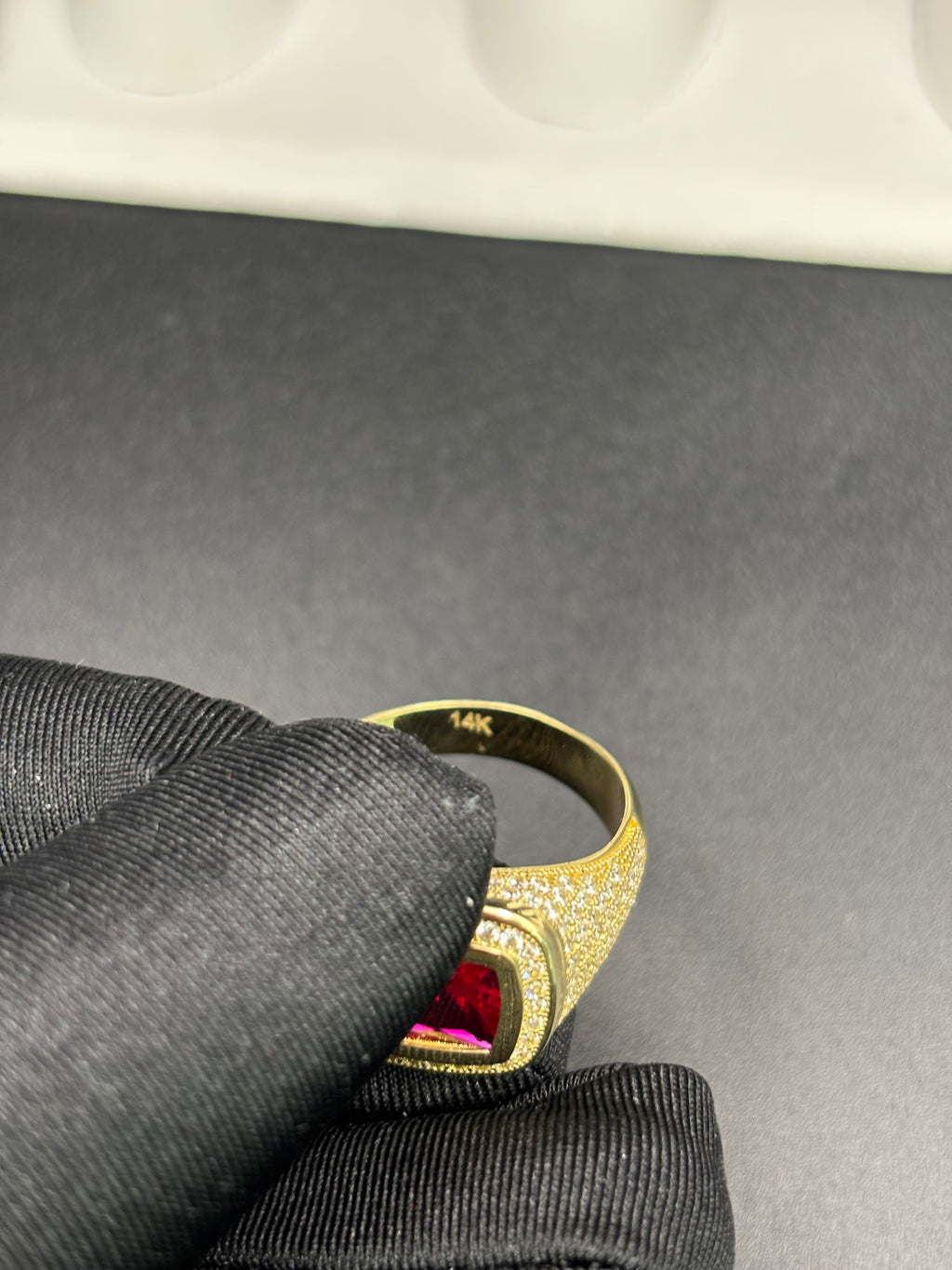 14k Solid Fine Italian Gold Ring