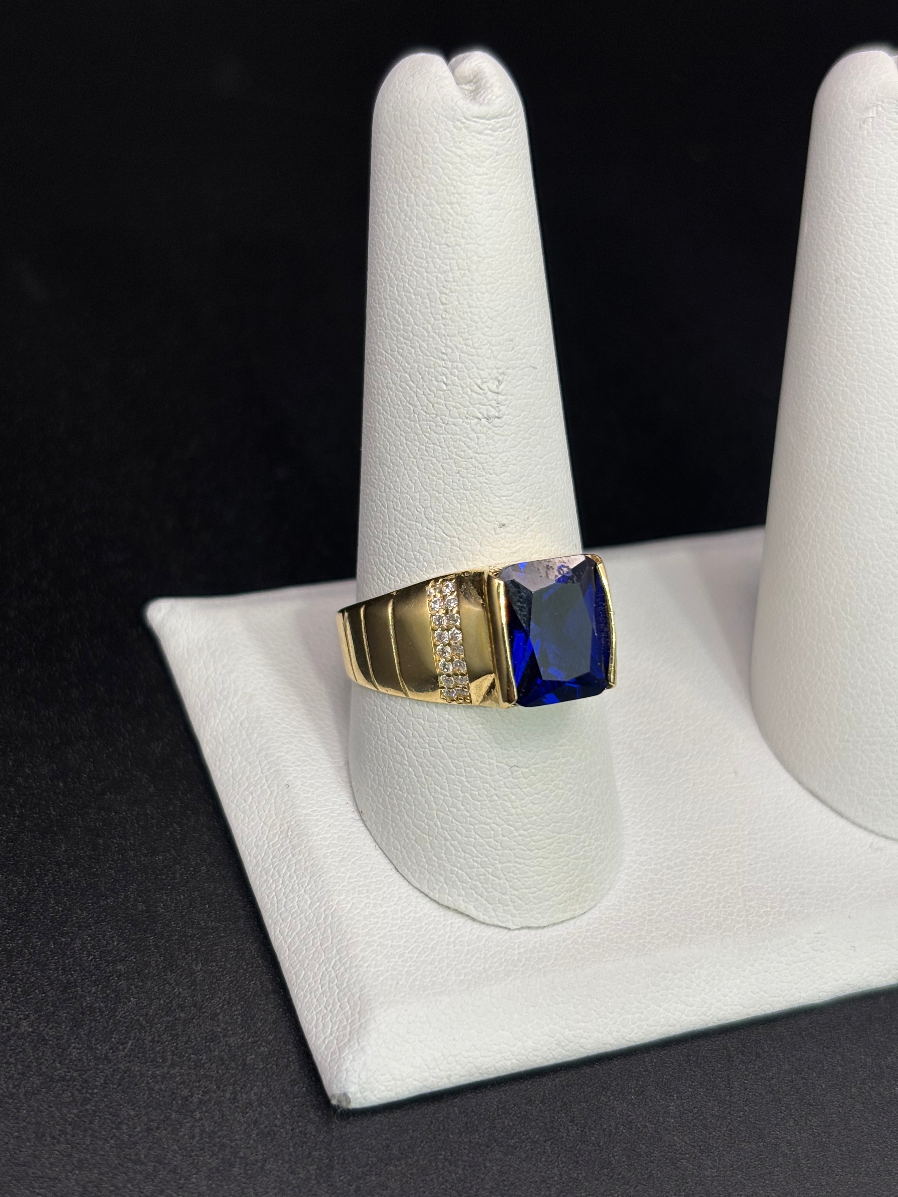 14k Solid Fine Italian Gold Ring