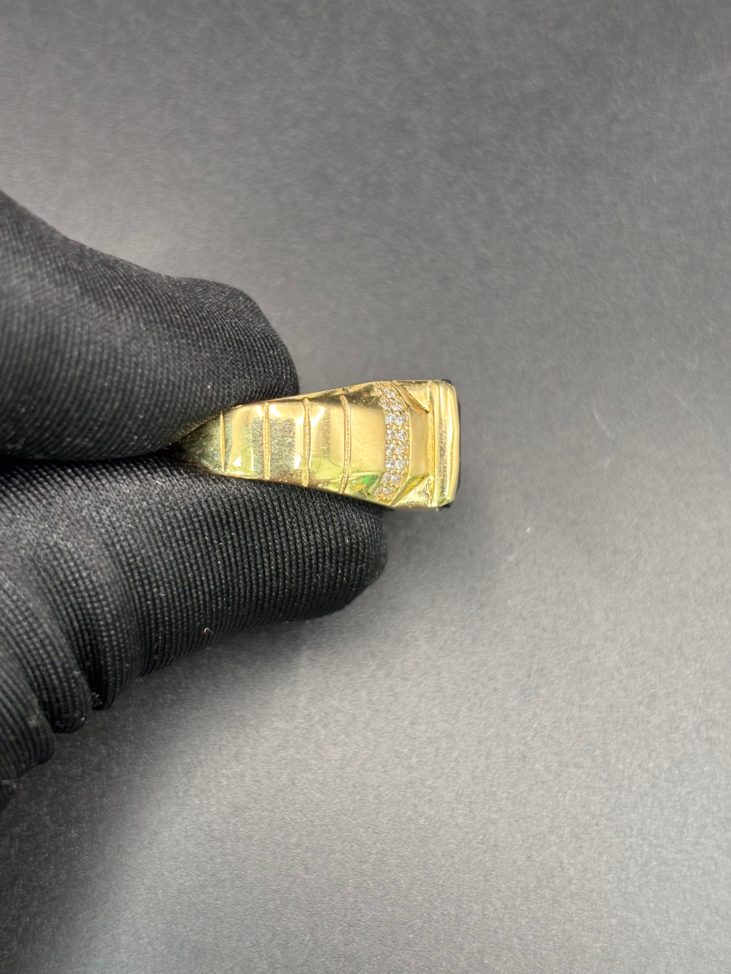 14k Solid Fine Italian Gold Ring