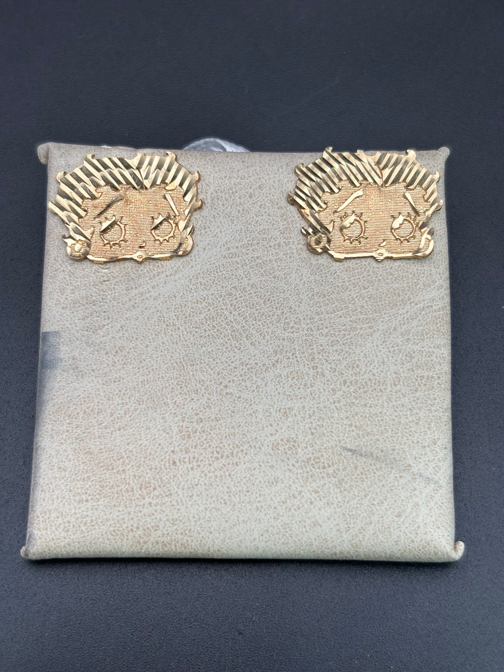 14k Solid Gold Earrings Betty Boop
