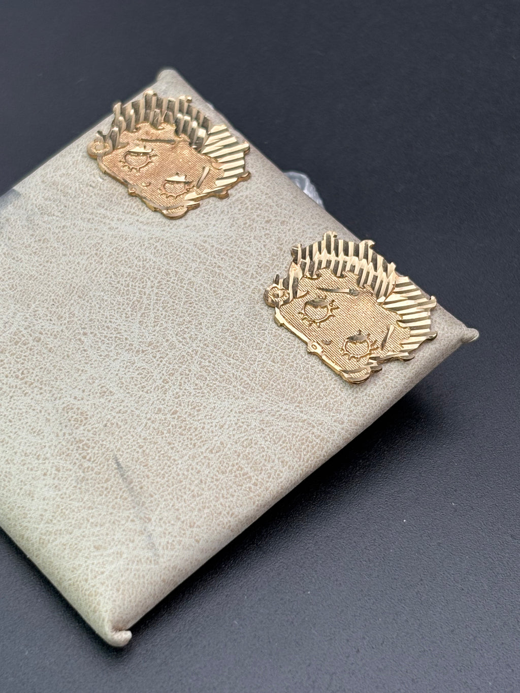 14k Solid Gold Earrings Betty Boop