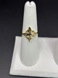 14k Solid Gold Ring Celtic Knot Witch Knot