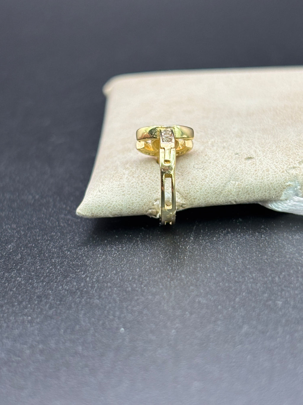 14k Solid Gold Earrings Chanel