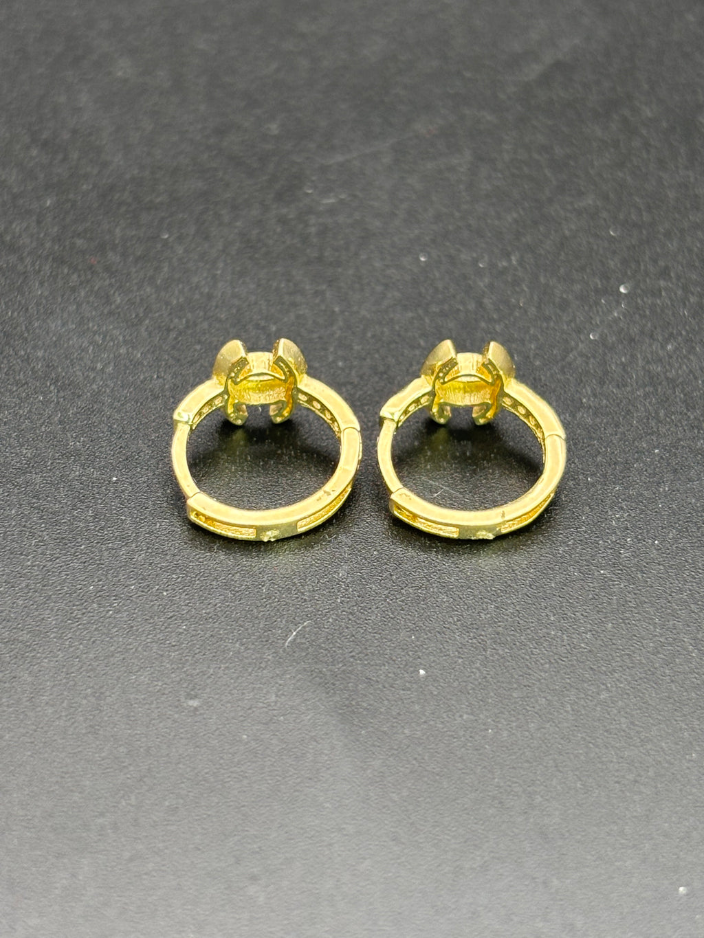 14k Solid Gold Earrings Chanel