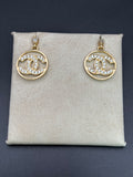 14k Solid Gold Earrings Chanel