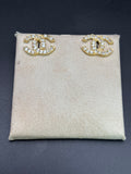 14k Solid Gold Earrings Chanel