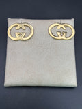 14k Solid Gold Earrings Gucci