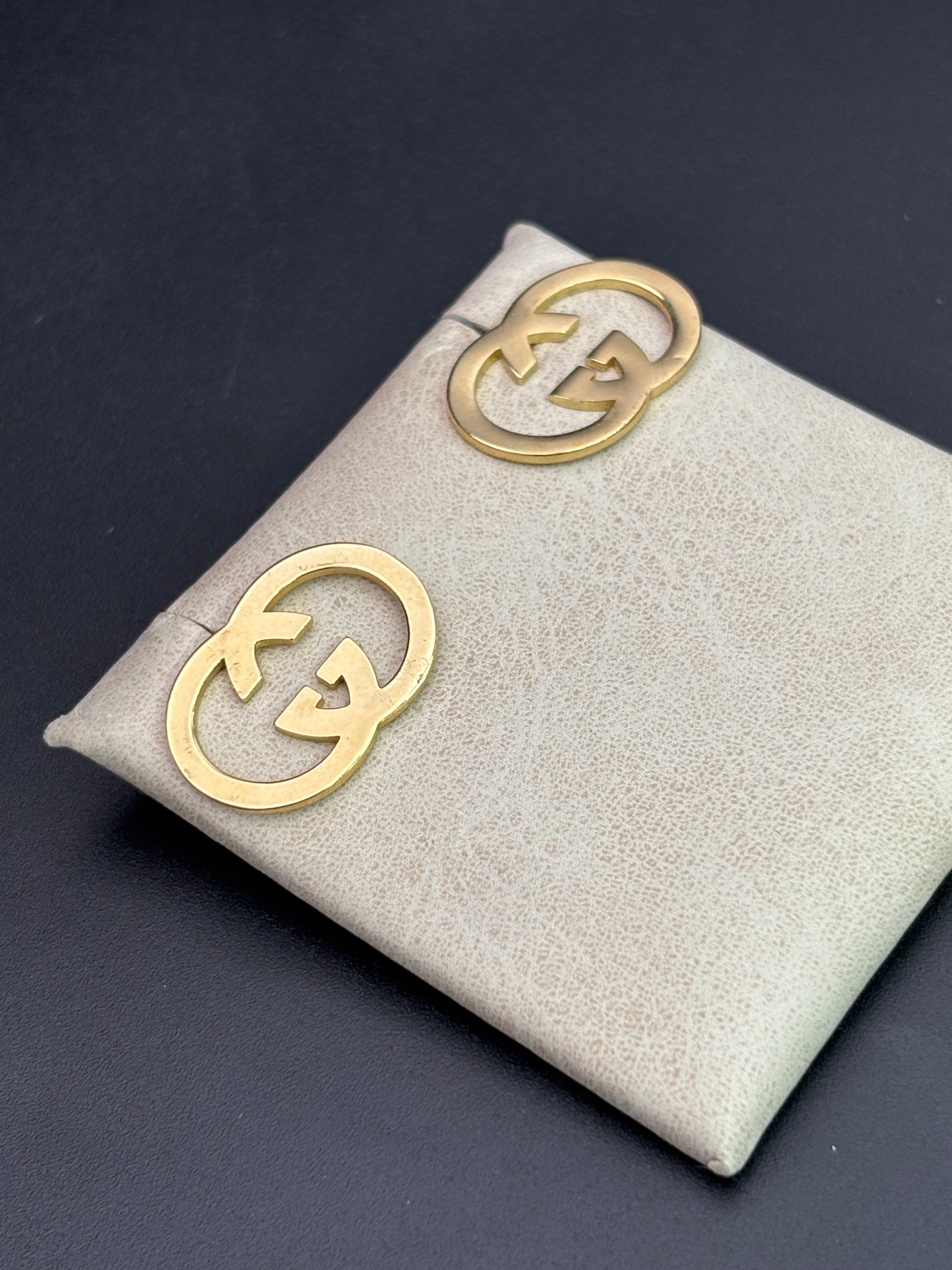 14k Solid Gold Earrings Gucci