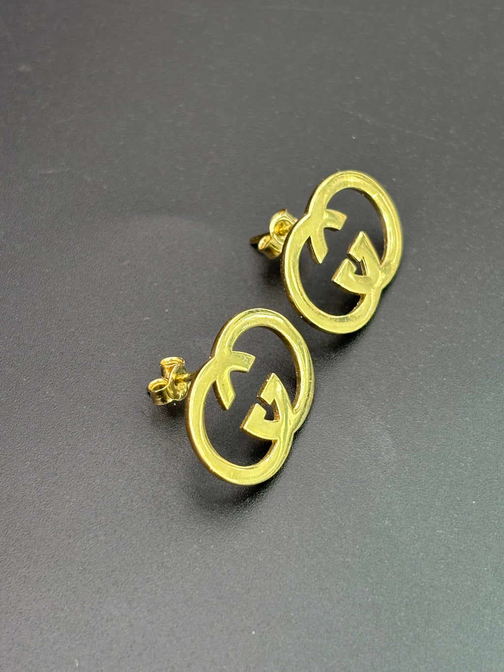 14k Solid Gold Earrings Gucci