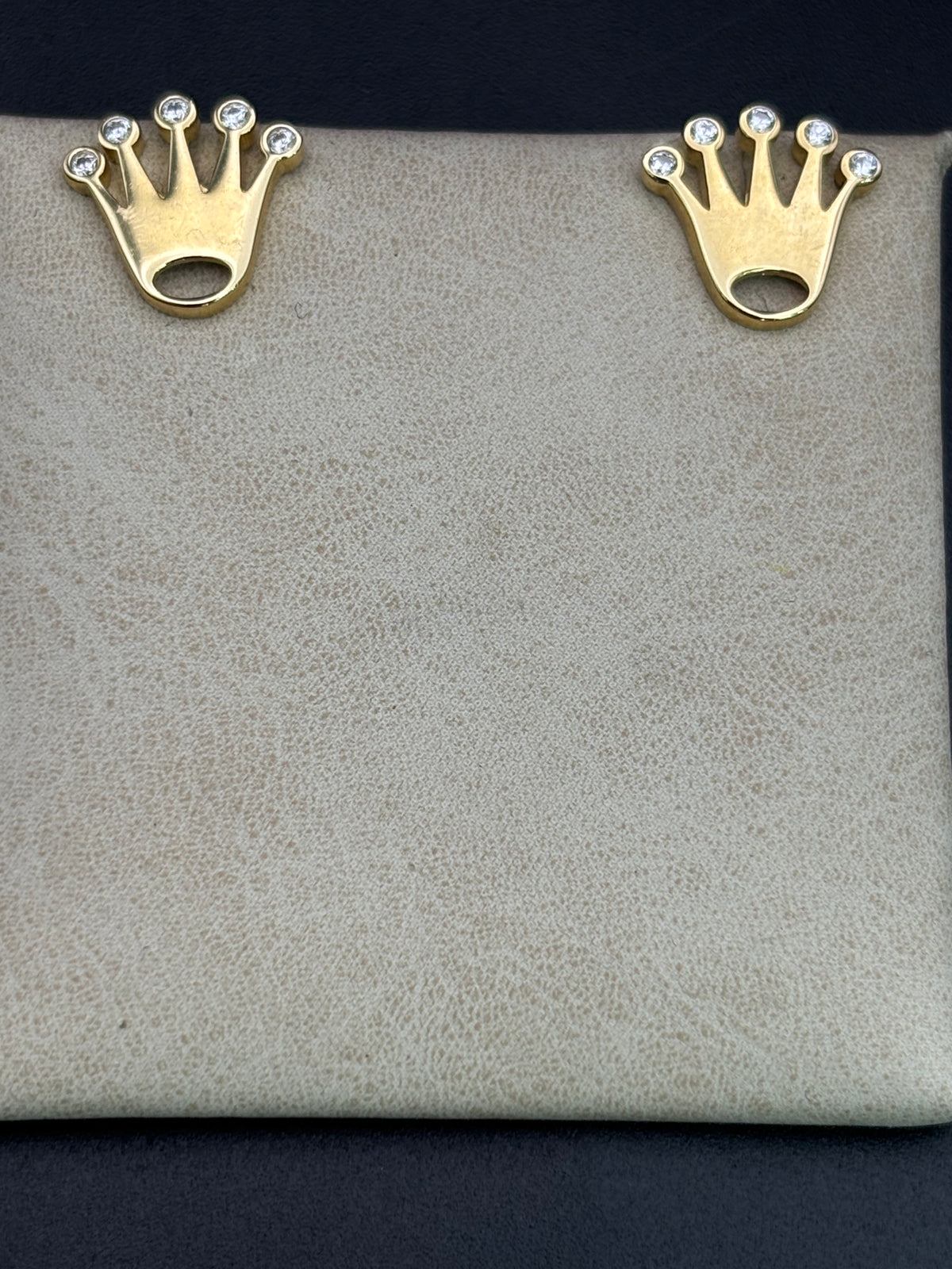 14k Solid Gold Earrings Rolex