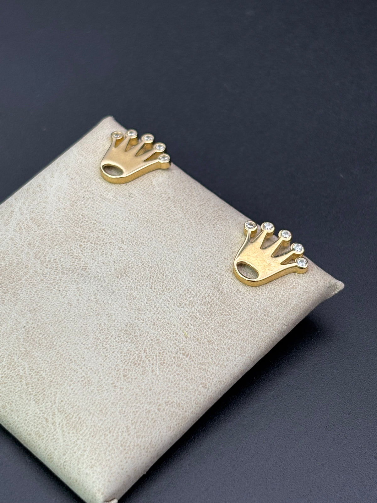14k Solid Gold Earrings Rolex