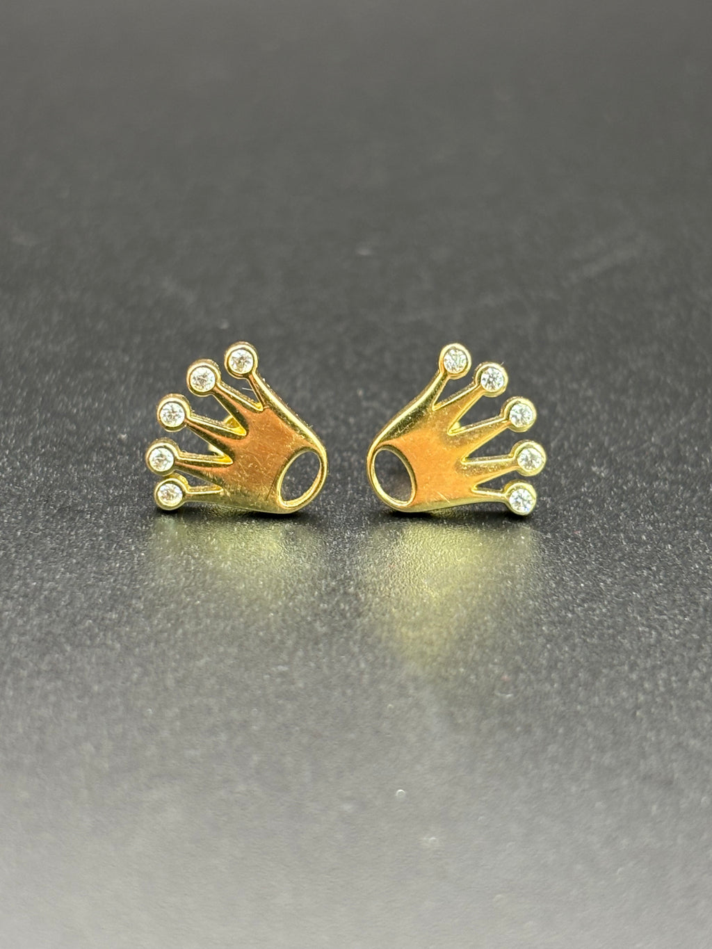 14k Solid Gold Earrings Rolex