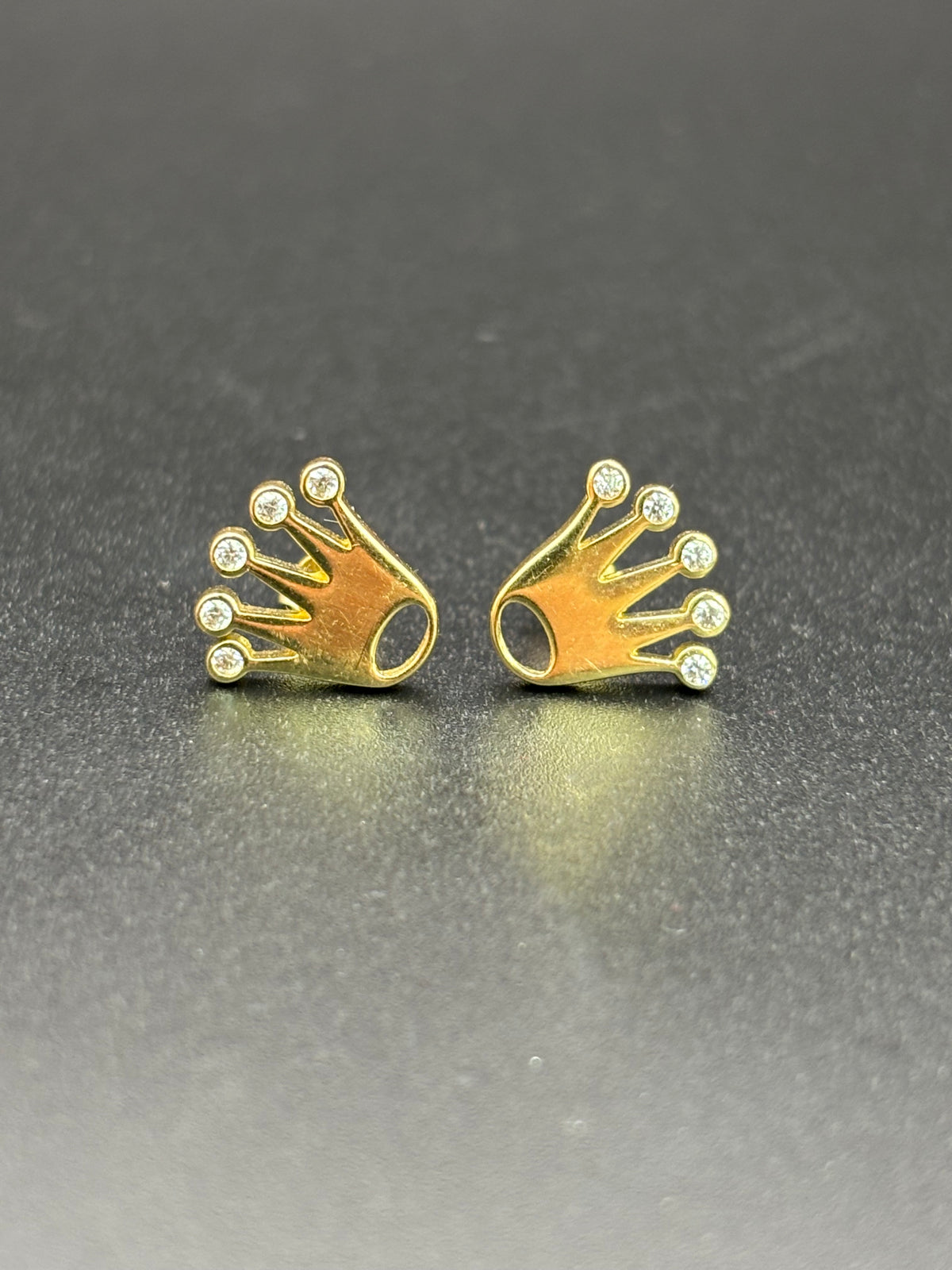 14k Solid Gold Earrings Rolex