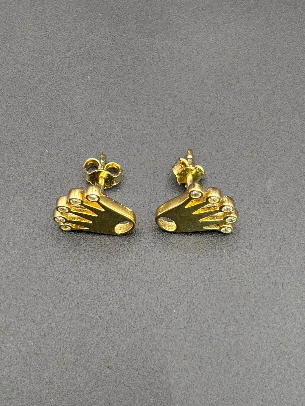 14k Solid Gold Earrings Rolex