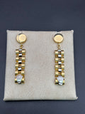 14k Solid Gold Earrings Rolex