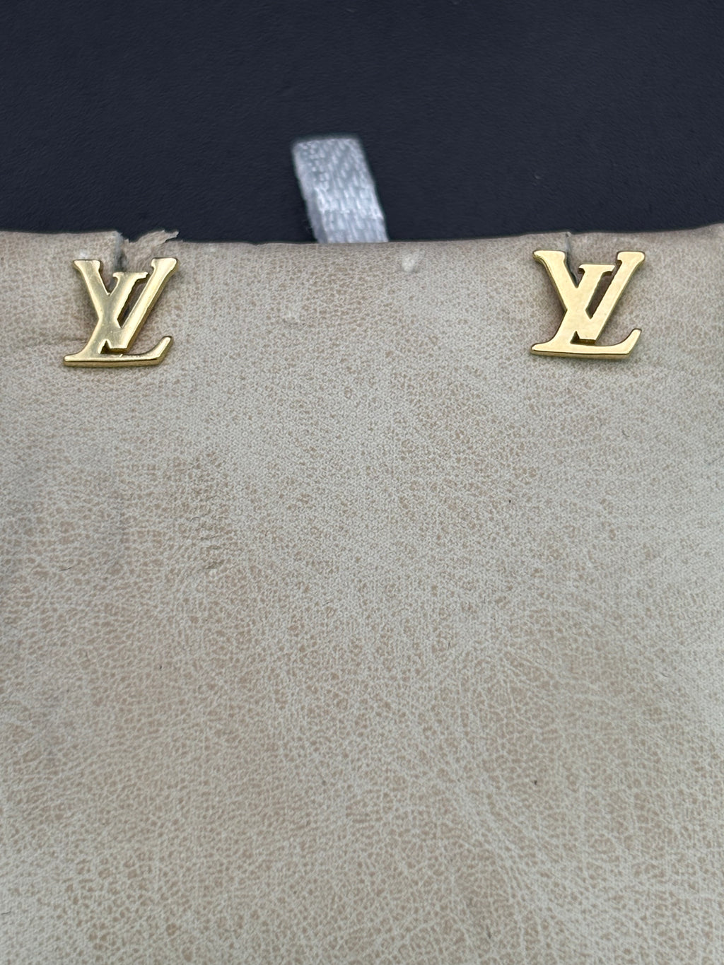 14k Solid Gold Earrings Louis Vuitton