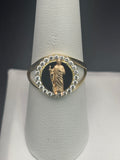 14k Solid Gold Ring San Judas