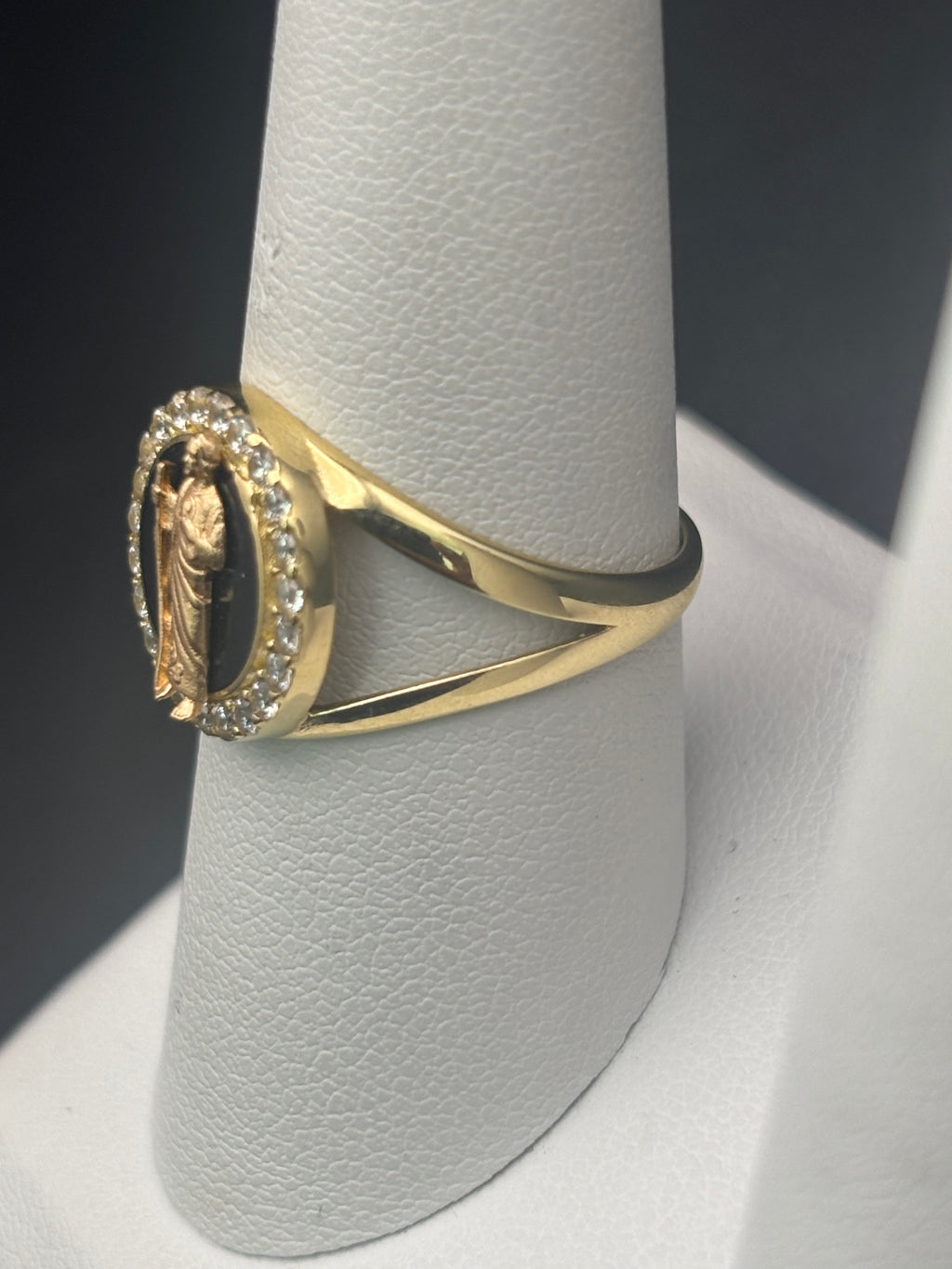 14k Solid Gold Ring San Judas