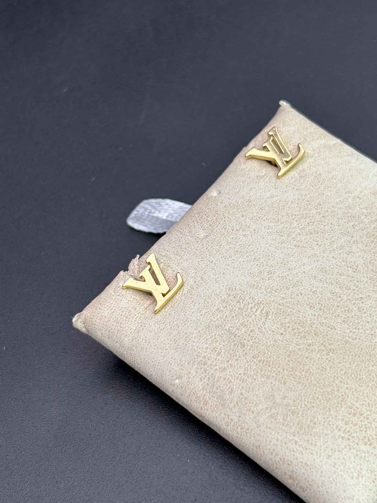14k Solid Gold Earrings Louis Vuitton