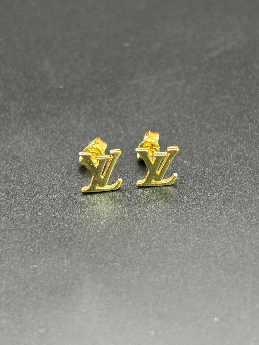 14k Solid Gold Earrings Louis Vuitton