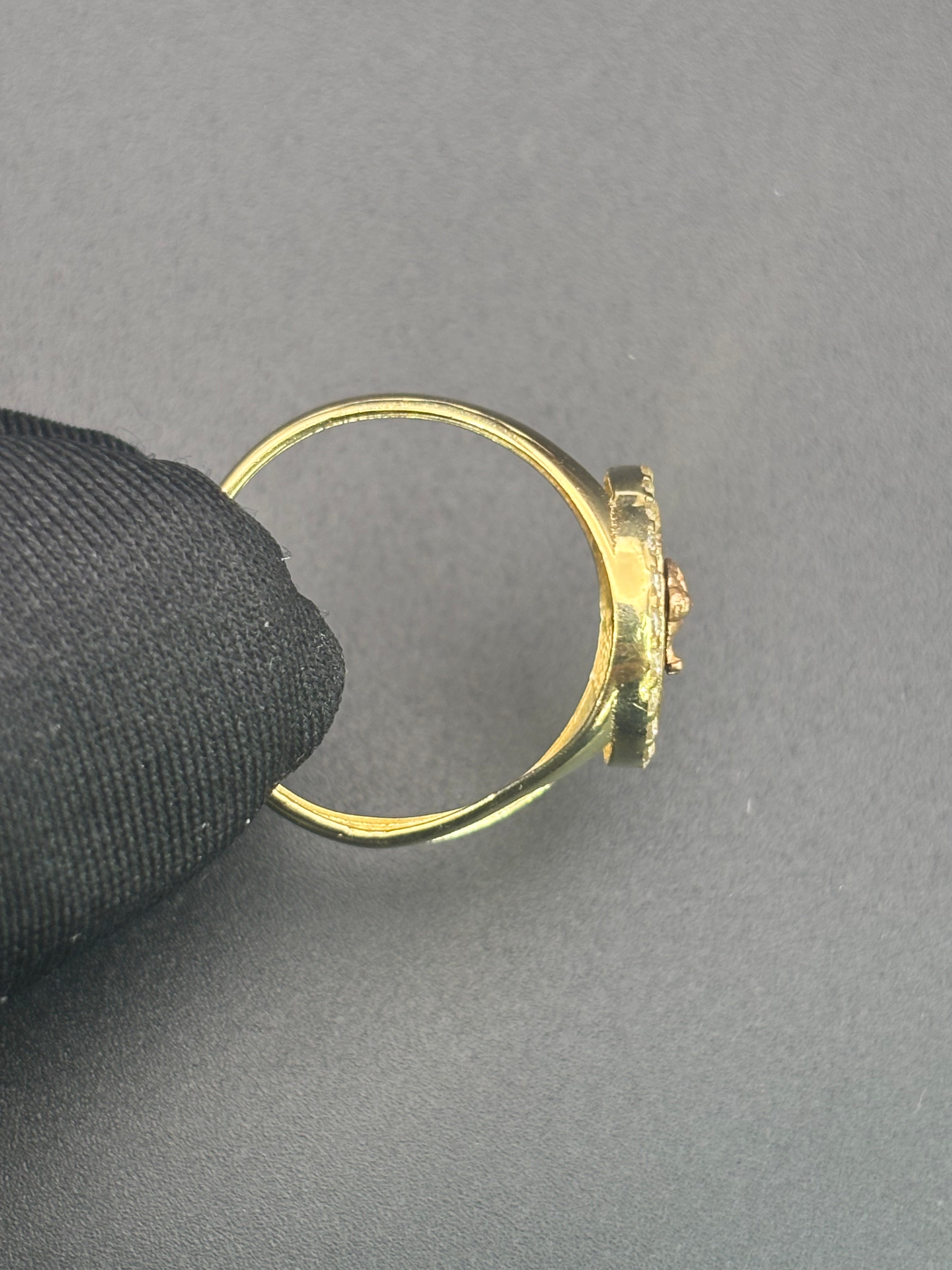 14k Solid Gold Ring San Judas