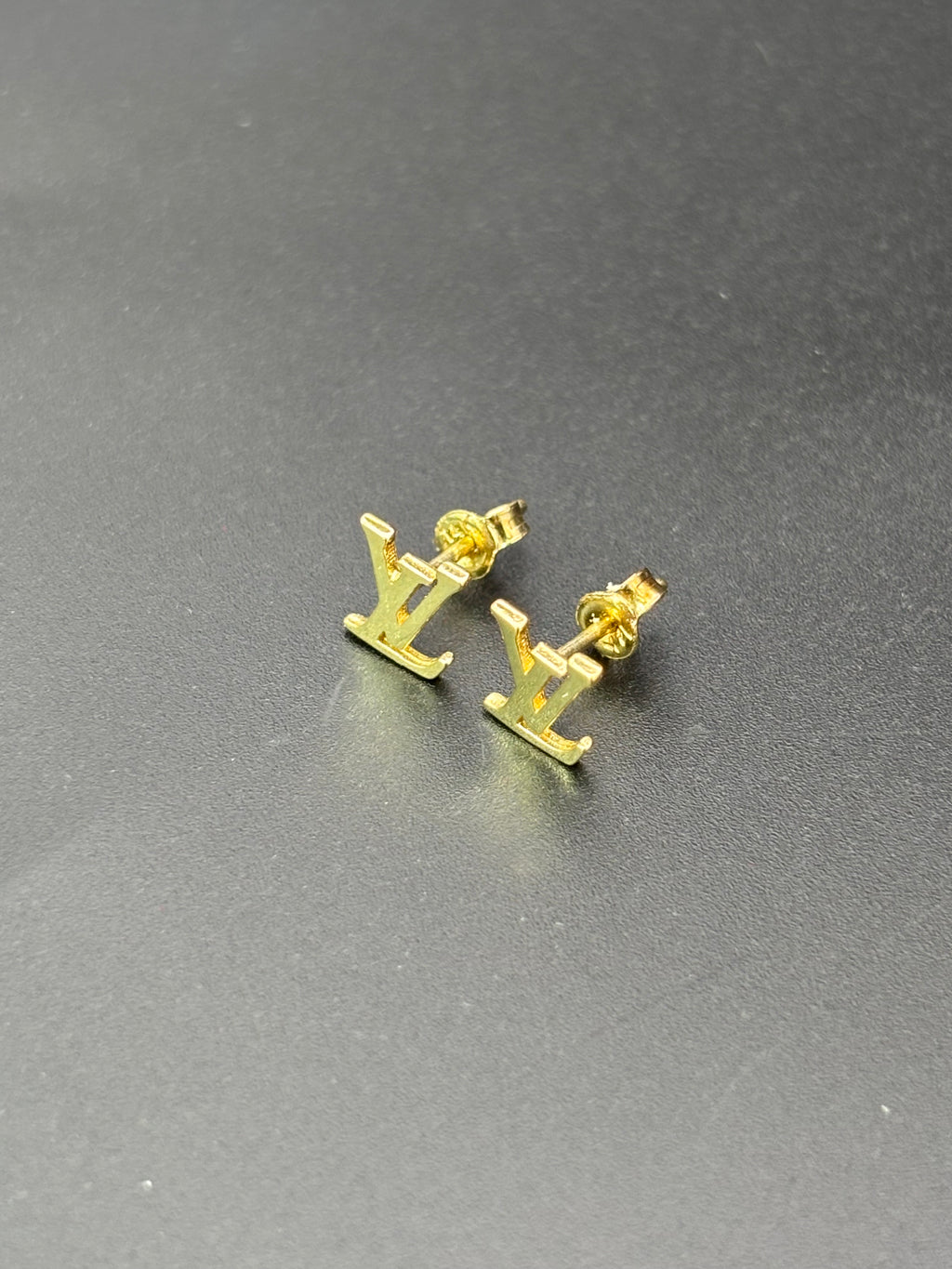 14k Solid Gold Earrings Louis Vuitton