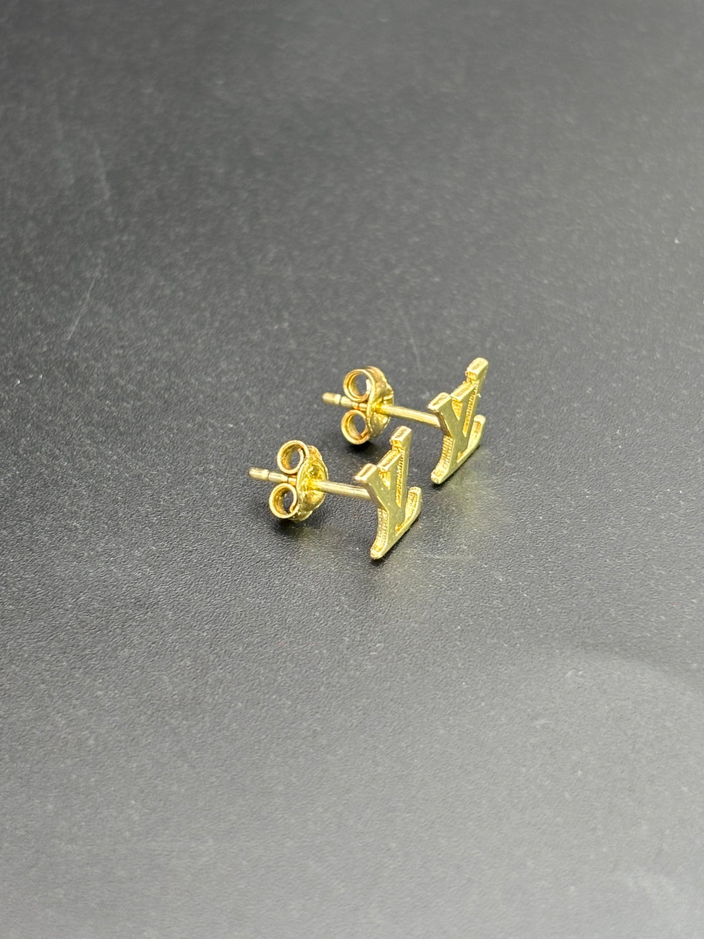 14k Solid Gold Earrings Louis Vuitton