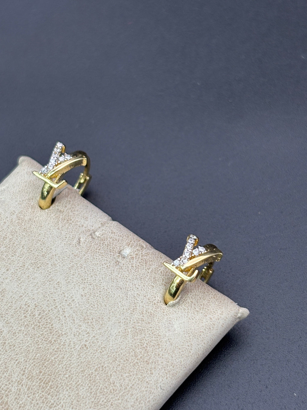 14k Solid Gold Earrings Louis Vuitton