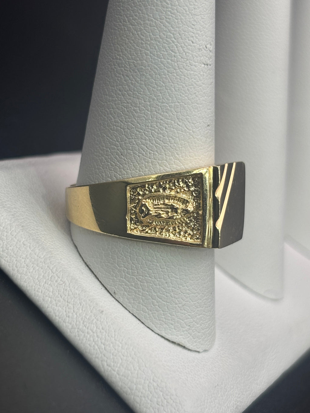 14k Solid Gold Ring Virgin