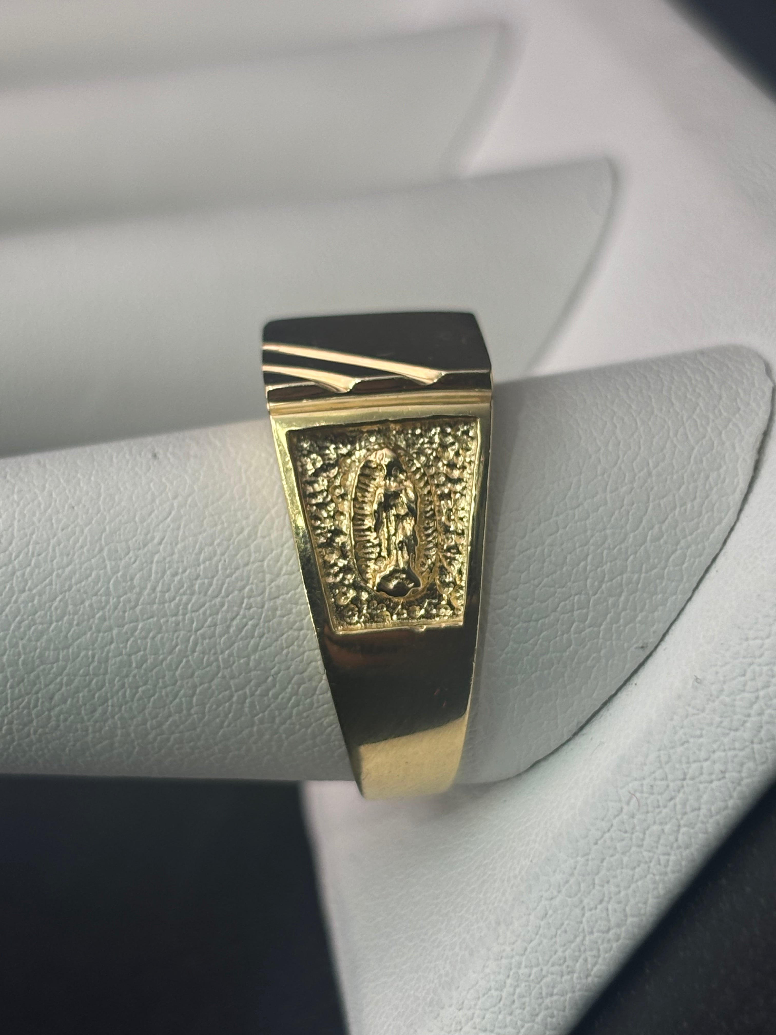 14k Solid Gold Ring Virgin