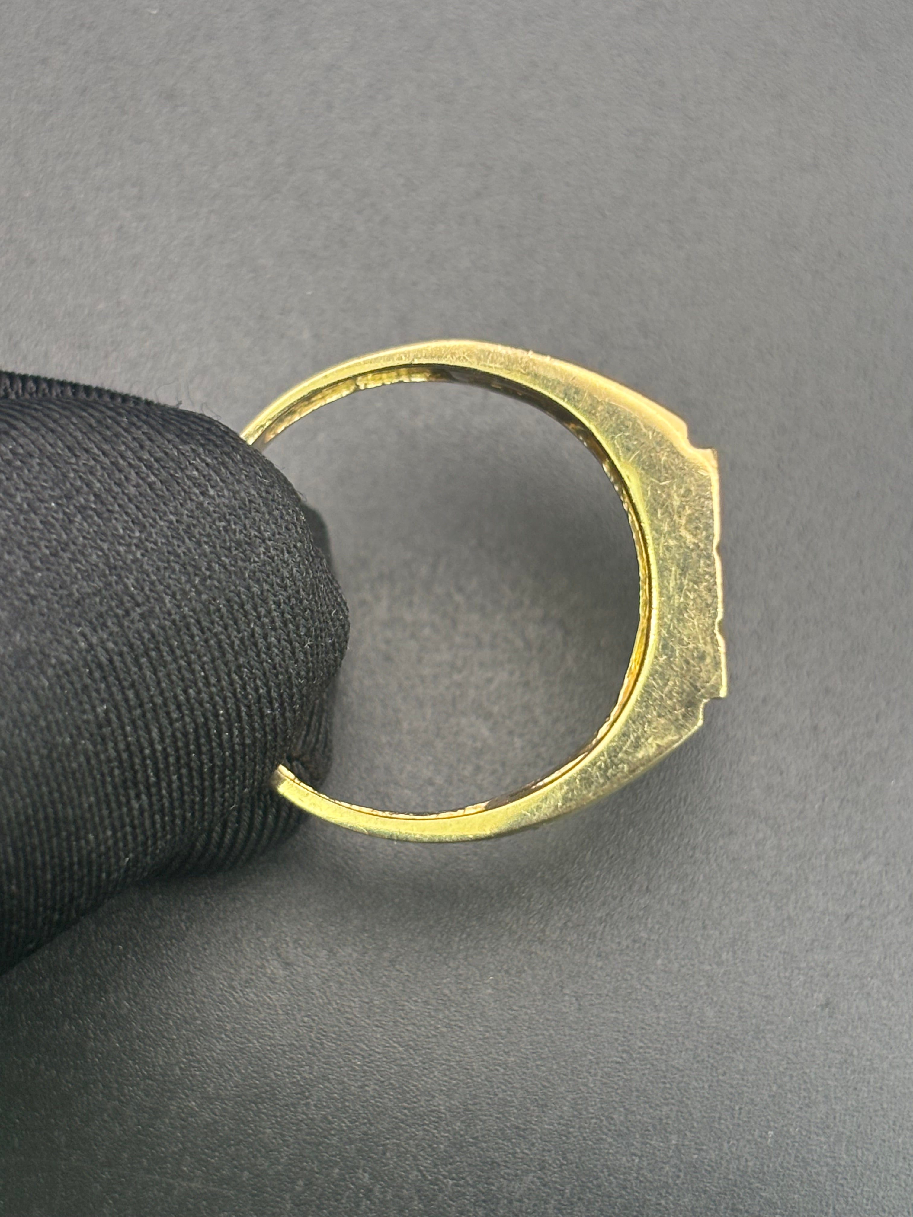 14k Solid Gold Ring Virgin