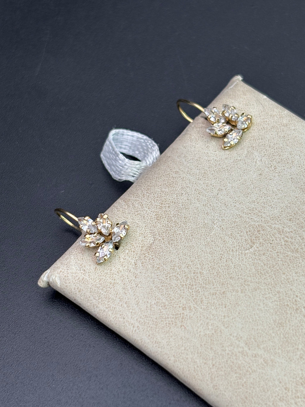 14k Solid Gold Earrings Wildflower